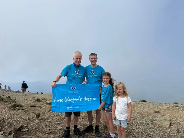 Snowdon fundraising challenge