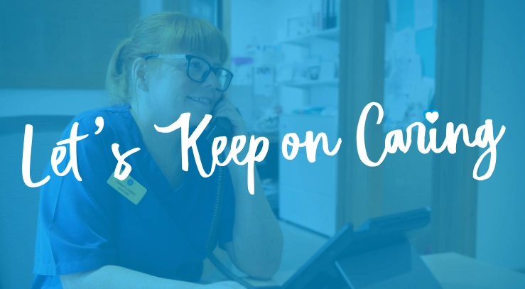 Let's keep on caring