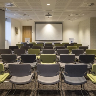 The training room presented in theatre style for hire