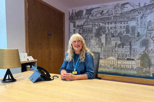 Reception at the Hospice