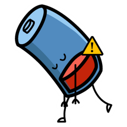 Low battery icon representing depleted energy
