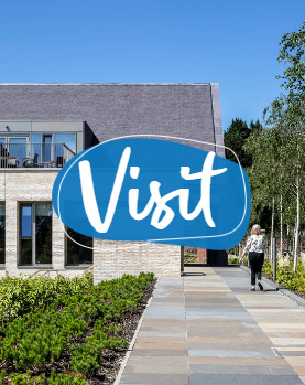 Visiting the hospice call to action image