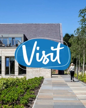 Visiting the hospice call to action image